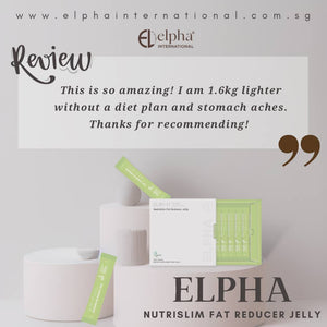 Elpha® Nutrislim Slim it! Fat Reducer Jelly [6 Boxes](w/ COMPLIMENTARY DIGITAL SCALE)